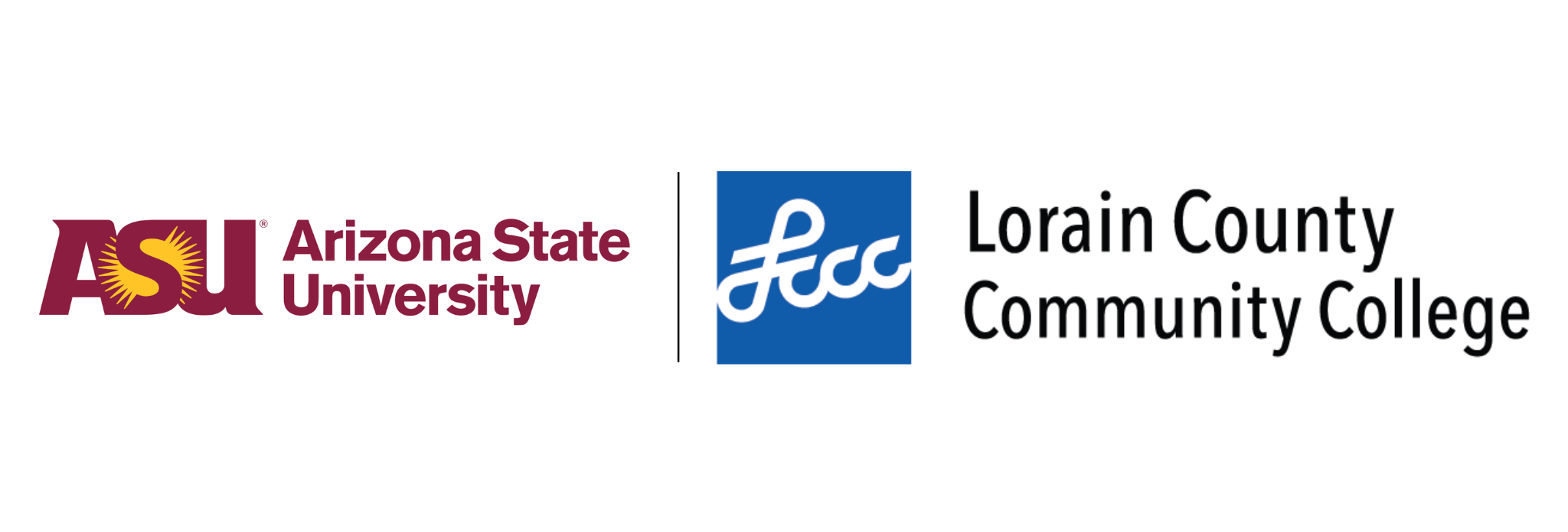 LCCC and ASU Logo