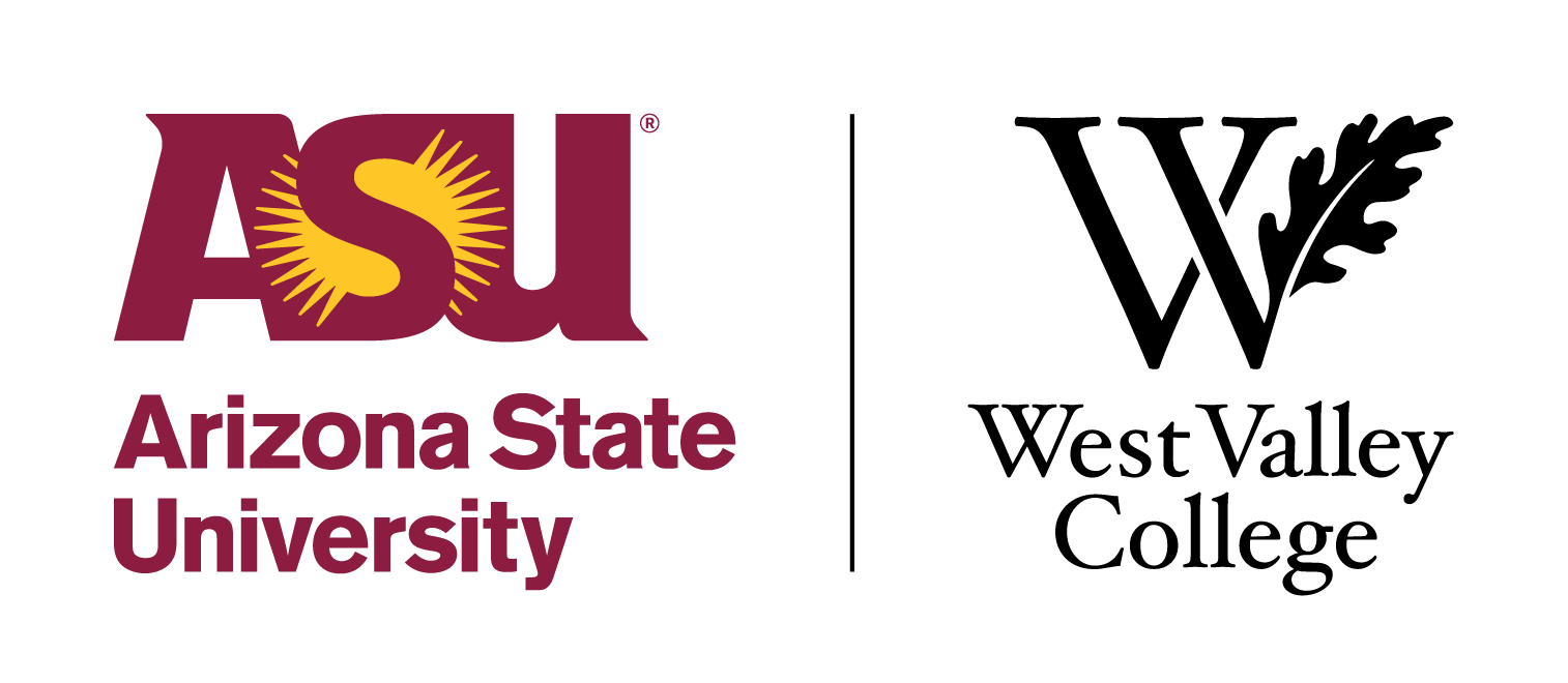 ASU and West Valley College Logos