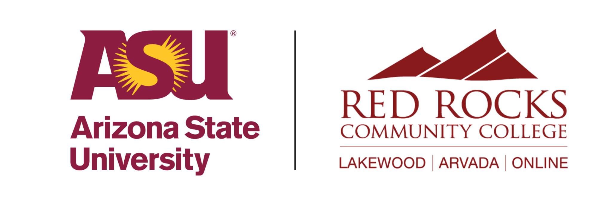 Red Rocks ASU Joint Logo