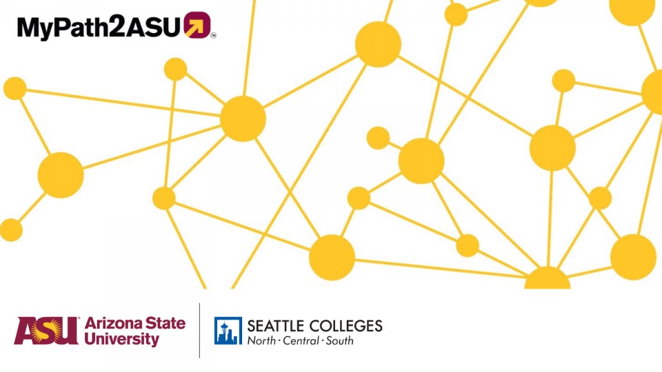 Seattle Colleges and ASU header and logo