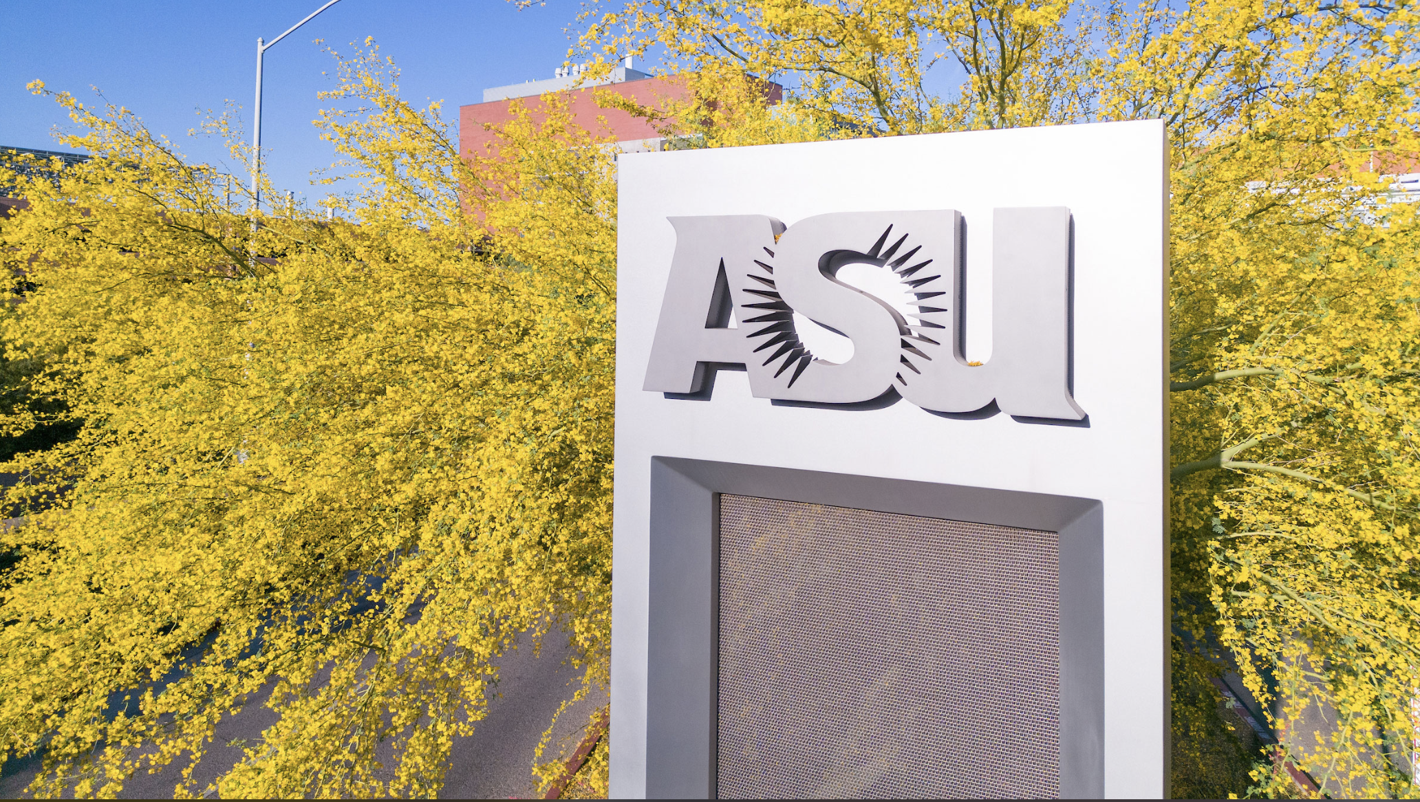 ASU image of logo on Tempe campus